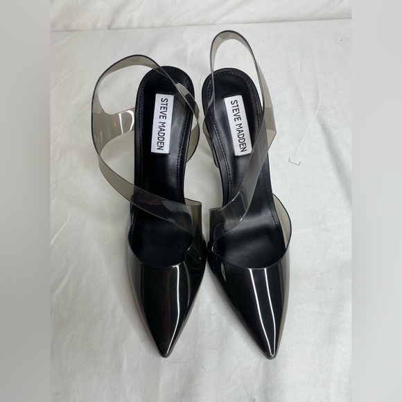 Steve Madden Women's Vienne Black Heeled Sandal New With Box - Picture 7 of 11